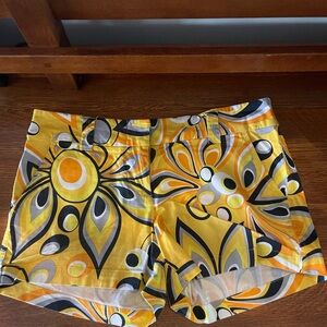 Loudmouth Yellow and Black Shorts
